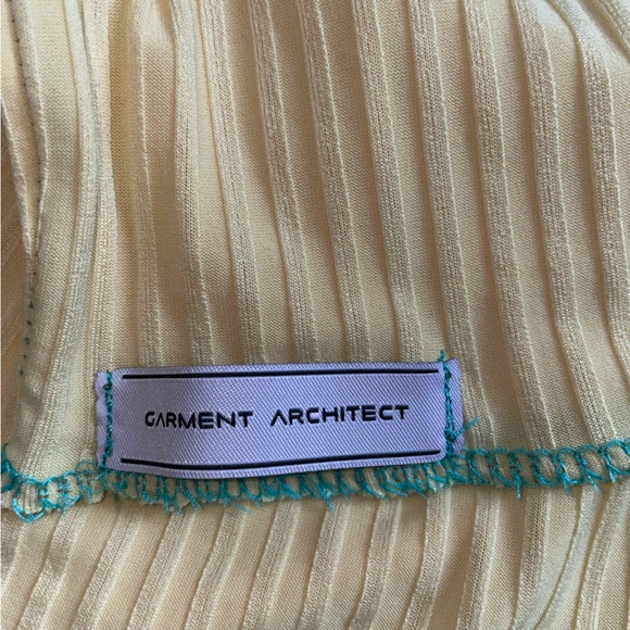 Yellow Ribbed Top - Picture 4 of 5